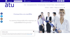 Desktop Screenshot of grupoatu.com