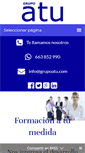 Mobile Screenshot of grupoatu.com